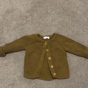 Jamie Kay Brown Knit Kids Cardigan